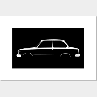 Volvo 66 Silhouette Posters and Art